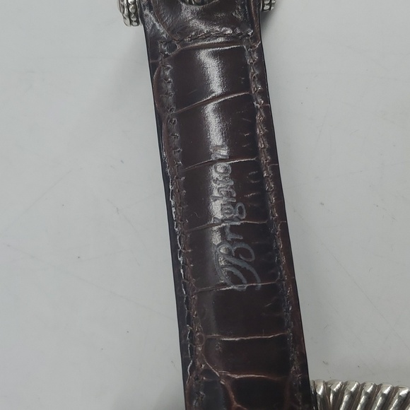 Brighton Leather Belt Brown - Picture 2 of 8